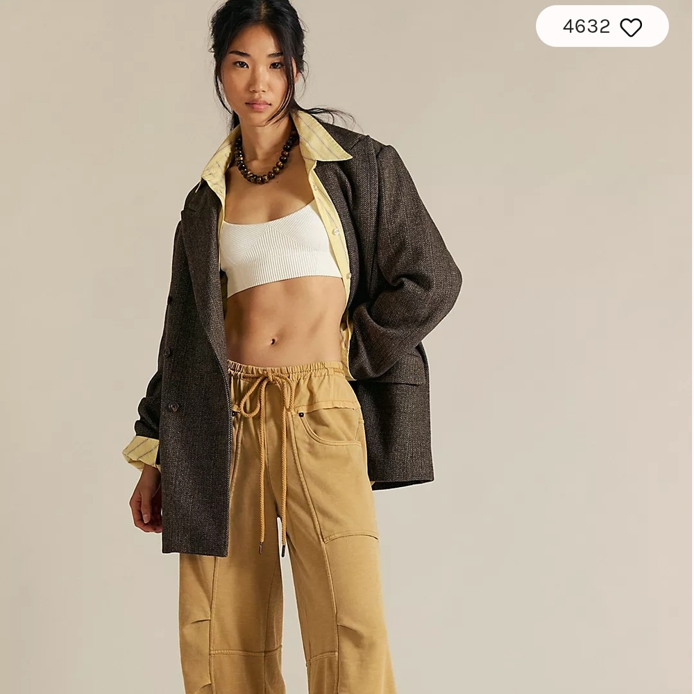 We The Free Tan Wide Leg Pants